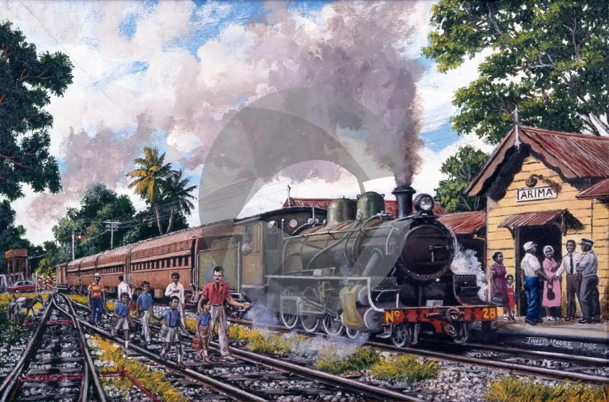 Arima Train by David Moore