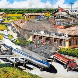 Old Piarco International Airport by David Moore